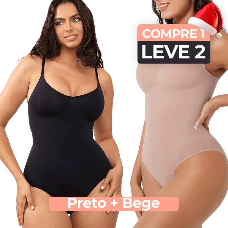 Body Modelador Bella Shape 5 em 1 (COMPRE 1 LEVE 2)